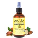 Pura d'or Pure and Organic Argan Oil, Brown and Gold