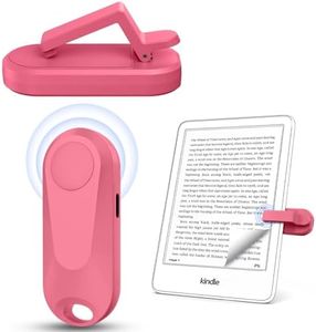 DATAFY [Case-Friendly] Page Turner for Kindle Paperwhite Oasis Kobo eReaders, Camera Camcorder Remote Controls, Page Turner Clicker for ipad Tablets Reading Novels with Wrist Strap Storage Bag