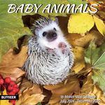 2025 Wall Calendar,Calendar 2025,Baby Animals Monthly Wall Calendar, 12" x 24" Open,Family Planner Calendar Jul.2024 - Dec.2025,Home & Office Organizer,Hangable