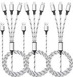 Multi Charging Cable, 5ft 3Pack Mul