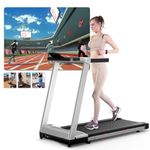 Superun Treadmills for Home Foldable, Raceable Folding Treadmill Suitable for High-Tech Equipment, MAX 158KG Incline Treadmill with APP Control, Door to Door Delivery Running Machine