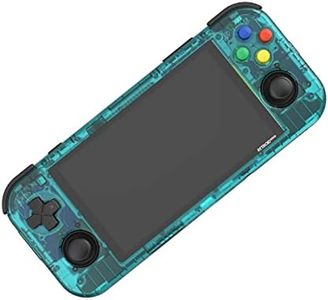 Retroid Pocket 3 Plus Retro Game Handheld Console, Retroid Pocket 3 Plus Android Retro Game Console Multiple Emulators Console Handheld 4.7 Inch 16:9 Display 4500mAh Battery Classic Games (Clear Blue)