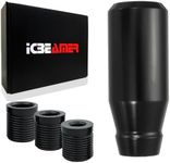 ICBEAMER Black Aluminum Shift Knob 