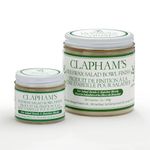 Clapham’s Beeswax All-Natural Food-Safe Salad Bowl Finish For Wooden Bowls, Cups, Cutting Boards, Cribs & Toys (7 oz/200g)