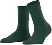 Falke, Womens, Cashmere Blend Cosy Wool Sock, Hunter Green, 8-10.5