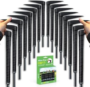 ALIEN PROS Golf Grip Wrapping Tapes - The Game-Changing Golf Club Grip Solution – Refresh Your Grip in Under a Minute (16-Pack Stars Black)
