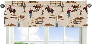 Sweet Jojo Designs Window Valance for Wild West Cowboy Western Collection