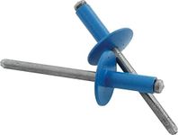 Allstar Performance ALL18174 Blue 3/16" Large Head Rivet, (Pack of 250)