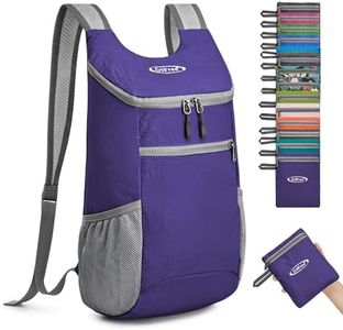 G4Free Lightweight Packable Hiking Backpack for Men Women Small Hiking Daypacks Foldable Shoulder Pack Casual Outdoor Bag 11L