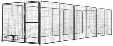8' X 24' Basic Dog Kennel Pro (Galv