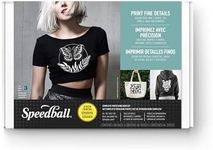 Speedball Complete Photo Emulsion Screen Printing Kit - Includes 10 × 14 in Frame, 30 W LED Exposure Lamp, Flex Fabric Inks , Diazo Solution, Remover, Transparencies