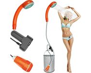 Zooma Portable Shower, Camping Showers, USB Rechargeable Electric Shower with Water Pump and Build-in Water Filtration System for Camping Travel Hiking