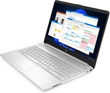 HP 15.6" Laptop – Intel i5, 8GB RAM, 256GB SSD, Silver
