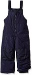 LONDON FOG Boys' Little Classic Heavyweight Snow Bib Ski Pant Winter Snowsuit, Navy/Midnight, 4