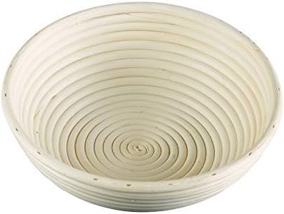 Frieling Premium Brotform Round Bread Proofing Basket, 10", Natural Cane