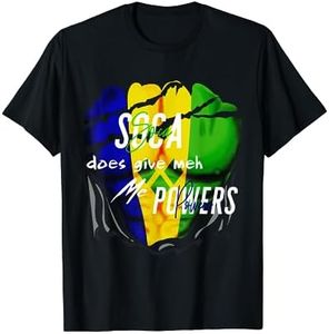 Carnival St.Vincent Soca Does Give Meh Me Powers Fete Tshirt T-Shirt