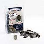 V Nails for Hardwood Picture Frames - 15mm (9/16 Inch) - [400 V-Nail Pack, Loose] - Ultra Strong Vnail Wedges for Picture Framing - Joining Picture Frame Corners