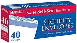 BAZIC Security Self Seal Envelope 4