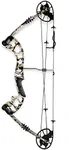 SereneLife AZSLCOMB15ST SerenLife Complete Compound Bow & Arrow Accessory Kit, Adjustable Dra, White