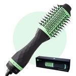 Professional Series 5-in-1 Blow Dryer Brush Hair Styler by MINT | Powerful Frizz-Eliminating Ionic Hair Dryer Brush | Blowout Brush Straightens & Smooths | Hot Air Brush Volumizer for Fine/Thick Hair