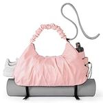 Gym Bag for Women, Gym Tote Bag with Shoe Compartment and Wet Pocket. Yoga Mat Bag Crossbody Sports Travel Duffel Bag Hobo Bag Weenkend Bag, Pink, Pink, Gym Bag