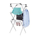 Minky 3 Tier indoor Airer with Flip outs- Silver & Black