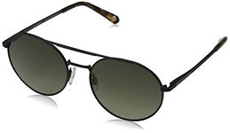 Ted Baker Men's Warner Sunglasses, Black/Green, 54