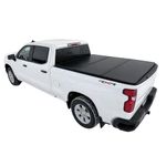 Hard Tri-Fold Truck Bed Tonneau Cover, 2022-2026 Maverick 4'6'' Bed (54.4''), Weatherproof, by Tonno Monster