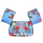 DOOHALO Kids Swim Vest,Toddler Swimming Aid Float Vest with Arm Band,Swimming Training Jacket for 22-58 Ibs Children,Infant Baby(2-6 years old)