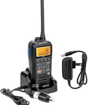 Retevis RM40 Handheld Marine Radio with GPS, DSC Radio Marine,Floating IPX7 Waterproof,Mob,NOAA Weather Alert,Marine Band Radio with Distress for Boats Coast Guard