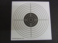 FFT 50 x 14cm 100gsm PAPER TARGETS AIR GUN RIFLE PISTOL BB AIRSOFT SHOOTING PRACTICE