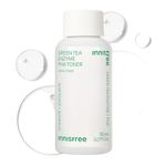 innisfree Green Tea Enzyme PHA Toner with Hyaluronic Acid and Green Tea, Hydrating Korean Toner for Glowing Skin