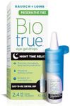 Biotrue Night Time Relief Eye Gel Drops for Dry Eyes