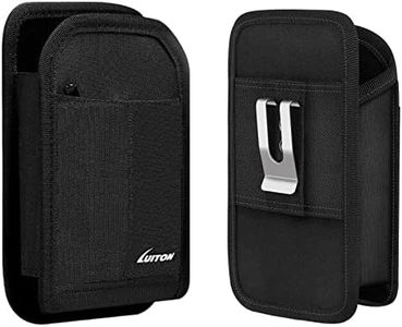 Zebra TC77 TC70 Scanner Holster Carrying Case Pouch Compatible with Zebra TC75x, TC75, TC70x, TC70, TC72, TC77 Handheld Barcode Touch Mobile Computer,Scanner Case Holder with Metal Clip and Belt Loops