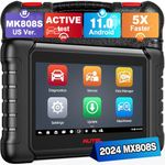 Autel MaxiCheck MX808 [Same as MK808], OBD2 Car Diagnostic Scan Tool, Full Systems Diagnosis & 25+ Services, ABS Bleeding, Oil Reset, EPB, SAS, DPF, BMS, Throttle, Injector Coding (2021 US Ver.)