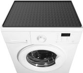 Washer and Dryer Top Protector, 60x50cm Silicone Washer Top Mat, Foldable Washing Machine Dust-Proof Top Cover, Heat Resistance Dryer Top Pad Dishwasher Safe for Home Kitchen Laundry Room