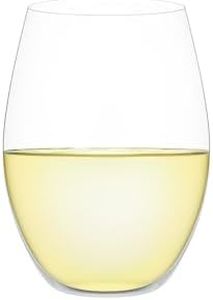 Plumm Outdoors Stemless White+ Outdoors Stemless White+ Wine Glasses, Clear, PLUOTPG5520