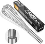 Walfos Whisk,14in Large Whisks, Hea