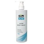 Chear Acne Body Wash 400ml - with Salicylic Acid Lactic Acid Witch Hazel Blemish Spot Treatments Scar Removal Pimple for Adults and Teens Bumpy Skin Gentle Shower Gel