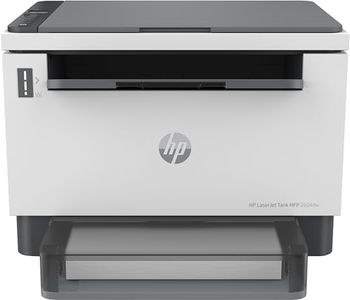 HP LaserJet Tank MFP 2604dw 381V0A, Impresora Láser A4 Multifunción con Deposito de Toner, Impresión a Doble Cara Automática,Copiadora y Escaner, Wi-Fi, HP Smart App,Pantalla LCD Icon, Blanca y Negra