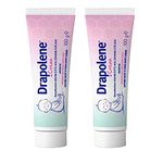 Drapolene Cream 100 g Tube – Pack of 2 – Antiseptic & Protective Nappy Rash Cream for Babies and Adults