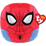 TY Marvel Avengers Spiderman Squish-A-Boo 14 Inches | Licensed Squishy Beanie Baby Soft Plush Marvel Toys | Collectible Cuddly Stuffed Teddy