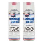 Spray Max 3680065 2K Matte Clear Coat 400 ml (2 Pack)