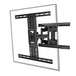 Gadget Wagon 40-80" P6 LED TV Wall Mount Stand Bracket, Heavy Duty Full Motion VESA 600X400 mm