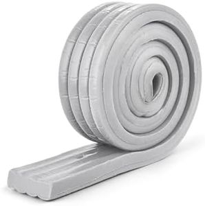 Leopong Moldable Waterproof Silicone Putty for Bathroom Wall & Pipe Gaps, Reusable & Pliable Repair Sealant (Light Grey)