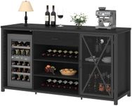 LVB Long Coffee Bar Cabinet with Fr