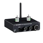Fosi Audio Box X3 5654W Tube Phono Preamp Turntable Preamplifier for MM Phonograph Bluetooth 5.0 Mini Stereo Hi-Fi Pre-Amplifier for Home Audio Record Player Sound System
