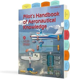 Pre-Tabbed Pilot’s Handbook of Aeronautical Knowledge (PHAK) 2025 – FAA Pilot Handbook with Color-Coded Tabs for Quick Reference, Perfect for Student Pilots