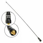 Authentic Genuine Nagoya NA-24J 16.2-Inch Ultra Whip VHF/UHF (144/430Mhz) Antenna SMA-Female for BTECH and BaoFeng Radios