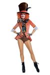 Starline Women's Adventurous Hatter Costume (Large), Multicolored, Large